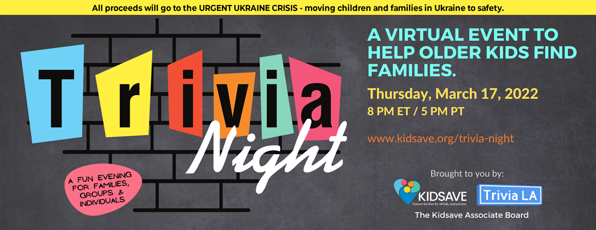 Kidsave Trivia Night 2022